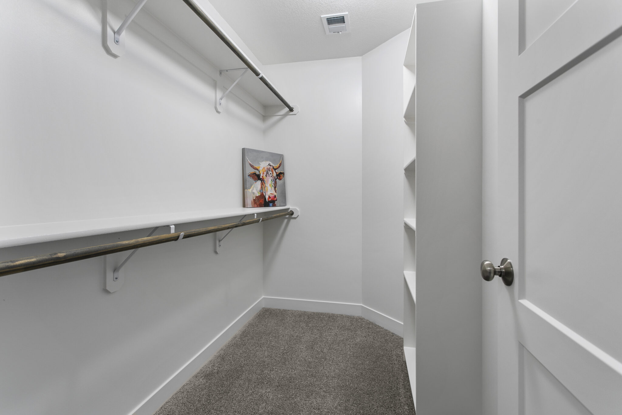 Jefferson 1.5-story floor plan secondary bedroom walk-in closet