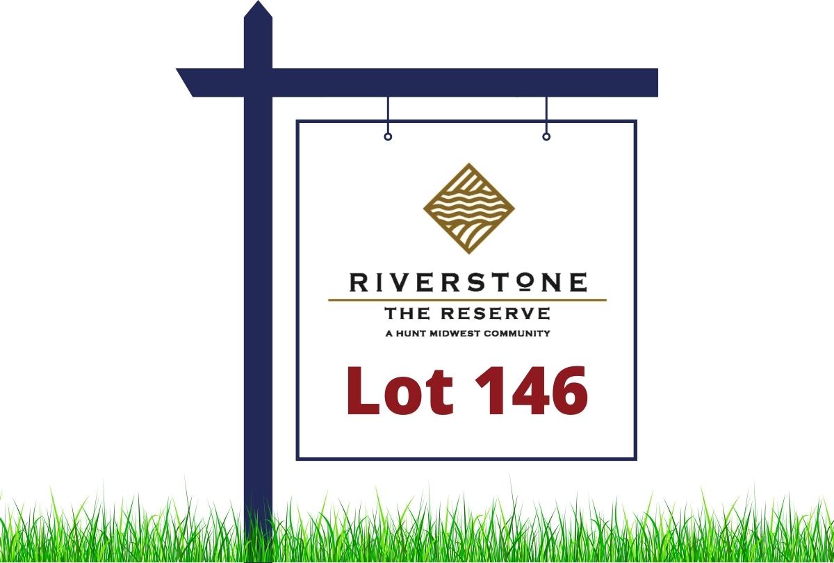 Available lot homesite in The Reserve at Riverstone new home community Kansas City