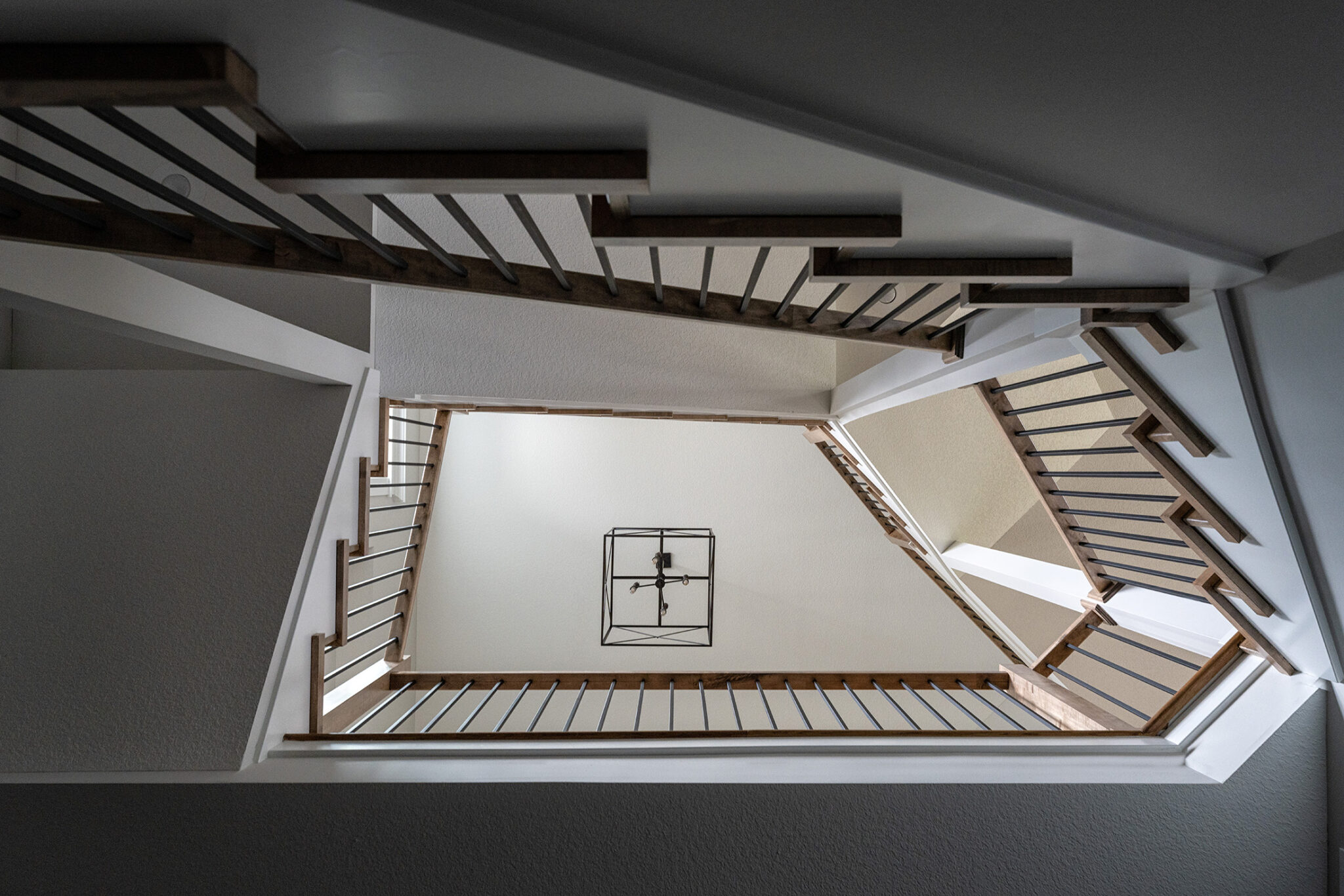 The Kennedy 2-story floor plan staircase basement