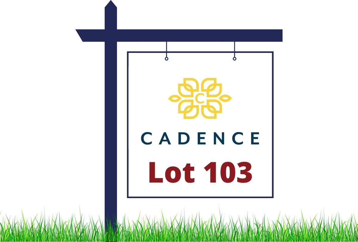 Available walkout lot homesite in Cadence new home community