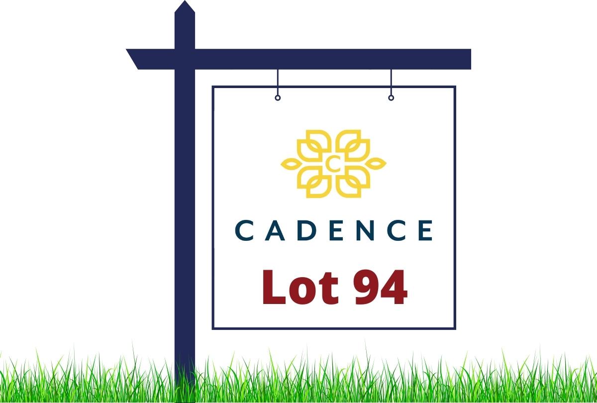 Cadence Lot 94 walkout to trees.